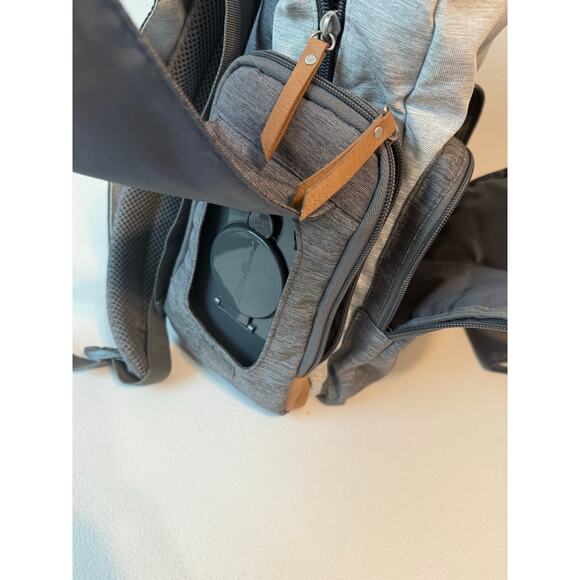 Eddie Bauer Cascade First Adventure Backpack Diaper Bag‎ - Gray - Picture 6 of 10